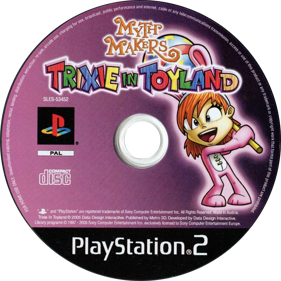Myth Makers: Trixie in Toyland - Disc (Europe) - 779x778