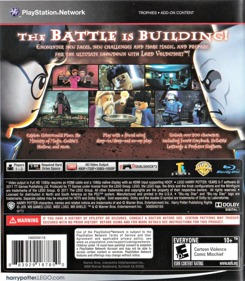 LEGO Harry Potter: Years 5-7 - Box - Back (North America) - 640x733