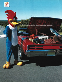 Woody Woodpecker Racing - Advertisement Flyer - Front (United States) - 1671x2200