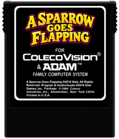 A Sparrow Goes Flapping - Cart - Front (World) - 600x700