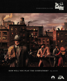 The Godfather: The Game - Advertisement Flyer - Front (United States) - 1835x2200