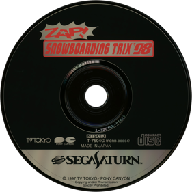 Zap! Snowboarding Trix '98 - Disc (Japan) - 1430x1430