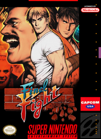 Final Fight - Fanart - Box - Front (North America) - 1534x2100