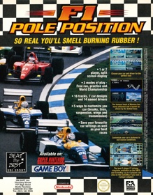 F1 Pole Position - Advertisement Flyer - Front (United Kingdom) - 1710x2185