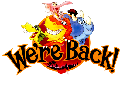 We're Back! A Dinosaur's Story - Clear Logo (North America) - 3800x2700