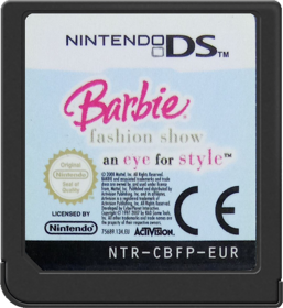 Barbie Fashion Show: An Eye for Style - Cart - Front (Europe) - 517x564