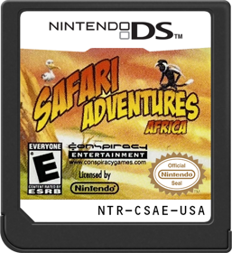 Safari Adventures: Africa - Cart - Front (North America) - 517x564