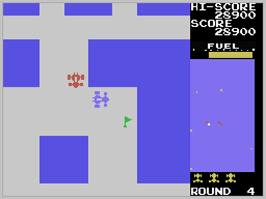 Rally X (Team Pixelboy) - Screenshot - Gameplay (World) - 256x192