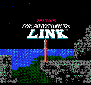 Zelda II: The Adventure of Link - Screenshot - Game Title (World) - 256x239