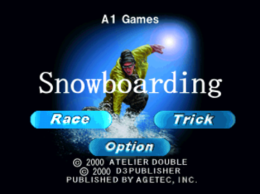 Snowboarding - Screenshot - Game Title (North America) - 640x480