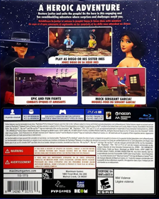 Zorro: The Chronicles - Box - Back (Canada) - 727x911