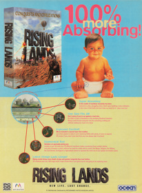 Rising Lands - Advertisement Flyer - Front (United Kingdom) - 1617x2200
