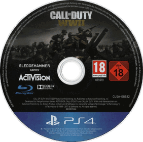 Call of Duty: WWII - Disc (Europe) - 777x773