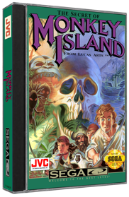 The Secret of Monkey Island - Box - 3D (World) - 1012x1554