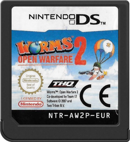 Worms: Open Warfare 2 - Cart - Front (Europe) - 517x564