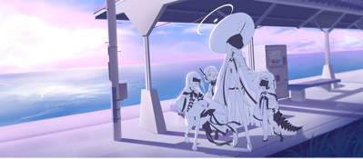 Blue Archive - Fanart - Background (World) - 2560x1122