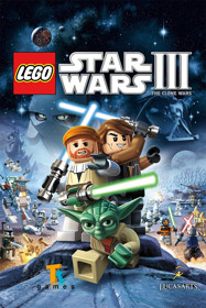 LEGO Star Wars III: The Clone Wars - Box - Front (World) - 600x900