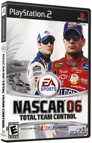 NASCAR 06: Total Team Control - Box - 3D (North America) - 567x878