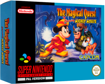 The Magical Quest Starring Mickey Mouse - Box - 3D (Europe) - 476x379