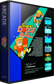 Super Dodge Ball - Box - 3D (North America) - 582x889