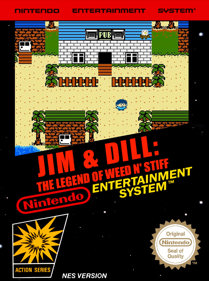 Jim & Dill: The Legend of Weed N' Stiff - Fanart - Box - Front (World) - 798x1072