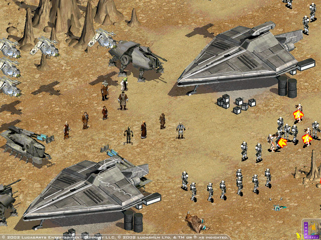 Illustration of Star Wars: Galactic Battlegrounds: Clone Campaigns