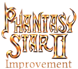 Phantasy Star II: Improvement - Clear Logo (World) - 398x348