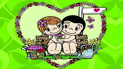 Love Is... ...in Bloom: The Flower Shop Garden - Fanart - Background (Europe) - 1920x1080