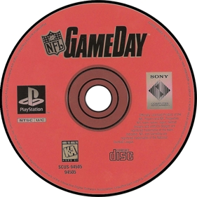 NFL GameDay - Disc (North America) - 800x800