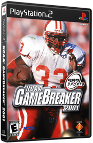 NCAA Gamebreaker 2001 - Box - 3D (North America) - 567x878