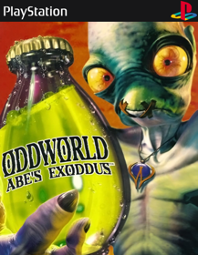 Oddworld: Abe's Exoddus - Fanart - Box - Front (North America) - 500x646