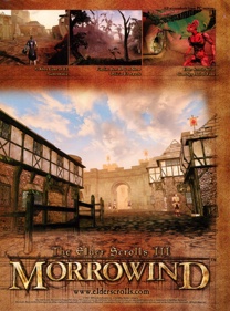 The Elder Scrolls III: Morrowind - Advertisement Flyer - Front (United States) - 2224x3000