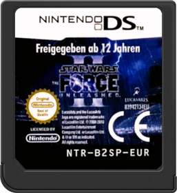 Star Wars: The Force Unleashed II - Cart - Front (Europe) - 517x564