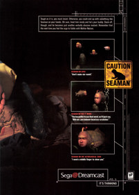 Seaman - Advertisement Flyer - Front (United States) - 1576x2200