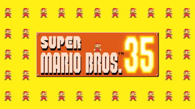 Super Mario Bros. 35 - Fanart - Background (North America) - 1920x1080