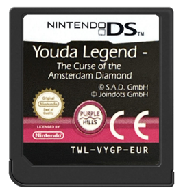 Youda Legend: The Curse of the Amsterdam Diamond - Cart - Front (Europe) - 571x600