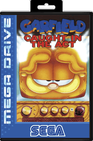 Garfield: Caught in the Act - Box - Front - Reconstructed (Europe) - 817x1239