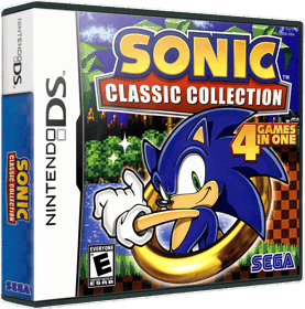 Sonic Classic Collection - Box - 3D (North America) - 867x877