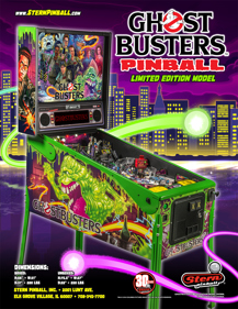 Ghostbusters (Stern) - Advertisement Flyer - Front (World) - 850x1100