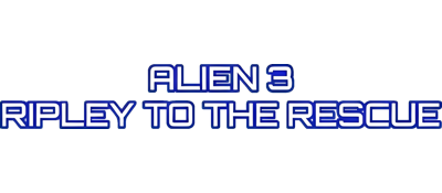 Alien 3: Ripley to the Rescue - Clear Logo (World) - 400x175