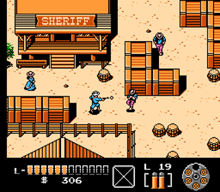 The Lone Ranger - Screenshot - Gameplay (North America) - 256x224