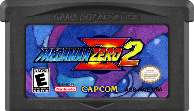 Mega Man Zero 2 - Cart - Front (North America) - 1000x574