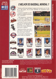 World Series Baseball - Box - Back (Brazil) - 718x1022
