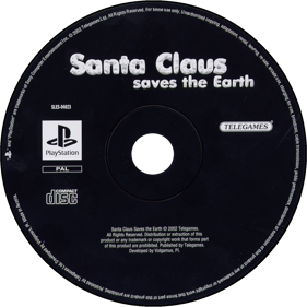 Santa Claus Saves the Earth - Disc (Europe) - 1500x1500
