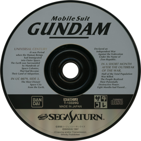 Mobile Suit Gundam - Disc (Japan) - 1430x1430