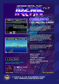 Irena: Genesis Metal Fury - Box - Back (Japan) - 665x936