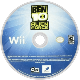 Ben 10: Alien Force - Disc (North America) - 1280x1280
