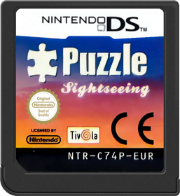 Puzzle to Go Sightseeing - Cart - Front (Europe) - 517x564