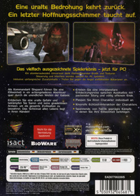 Mass Effect - Box - Back (Germany) - 800x1122
