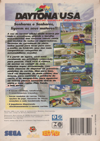 Daytona USA: Championship Circuit Edition - Box - Back (Brazil) - 1531x2150
